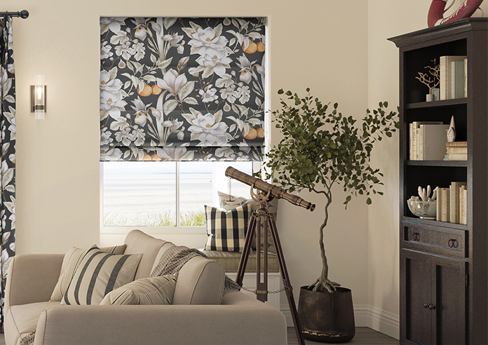 Lavish, Noir - Roman Blind - Image 3